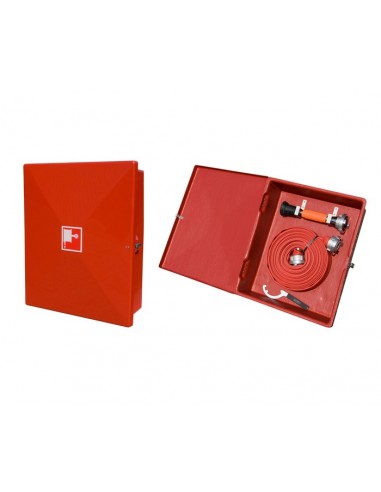 Fire hose cabinet GFK red (L500xW160xH650)
