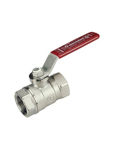 Ball valve, water (red)