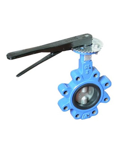 Butterfly valve, lug type, GGG40, NBR/EPDM, SS316, PN16
