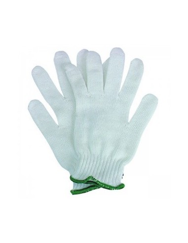Simple knitted gloves