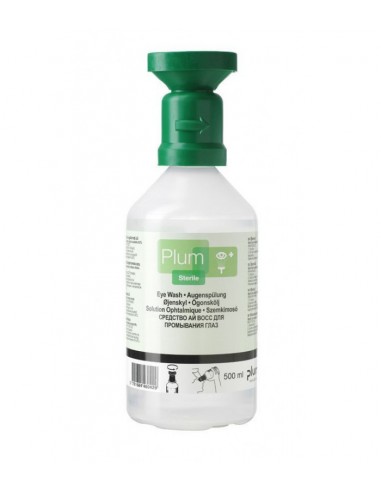 Plum Eyewash 0.9% Sodium Chloride, 500ml