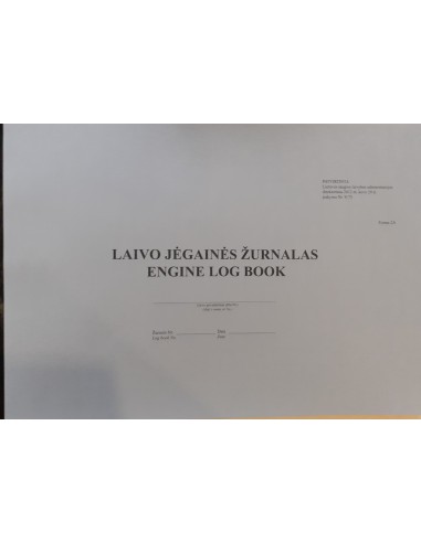 Engine log book, Form 2-A