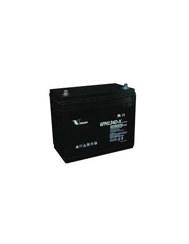 Battery VISION 134Ah 12V, 6FM134D-X