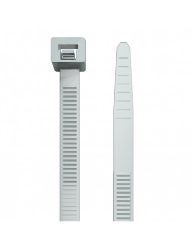 Cable ties white (100 pcs)