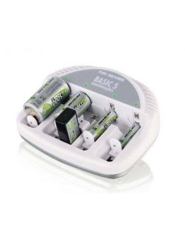 Charger 1-4AAA,AA,C,D,1-2x9v
