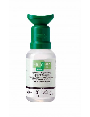 Plum Eyewash 0.9% Sodium Chloride, 200ml