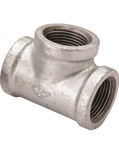Tee, galv.iron