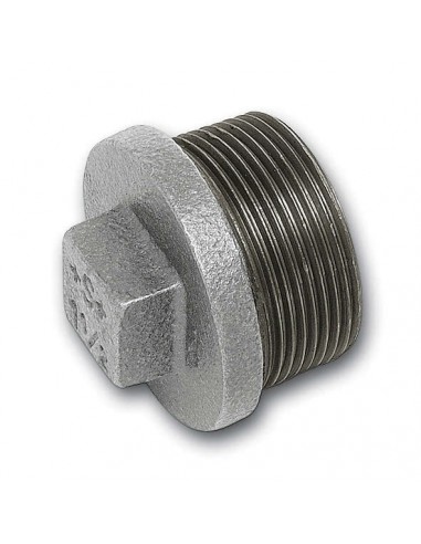 Blind with external thread, galv.iron