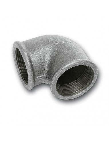 Elbow (F/F), galv.iron