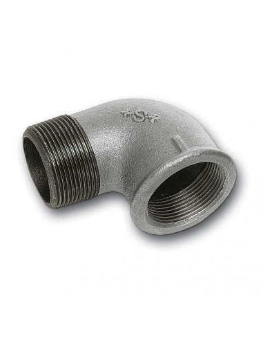 Elbow (F/M), galv.iron