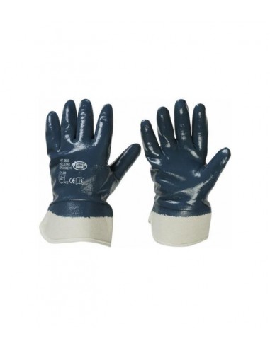 Cotton gloves coated with nitrile...