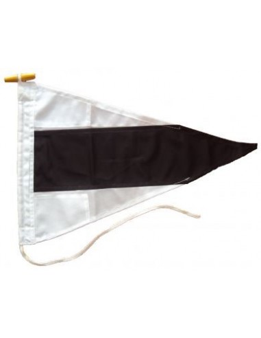 Nautical flag 3rd Substitute, size 65...
